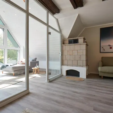 펜션 With A Fireplace Just 10 Minutes From The Beach
